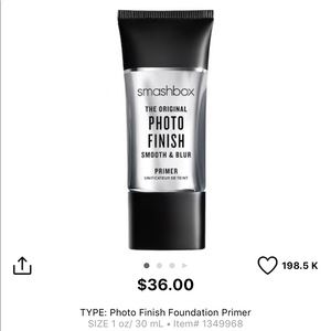 NWOB Smashbox Photo Finish Primer